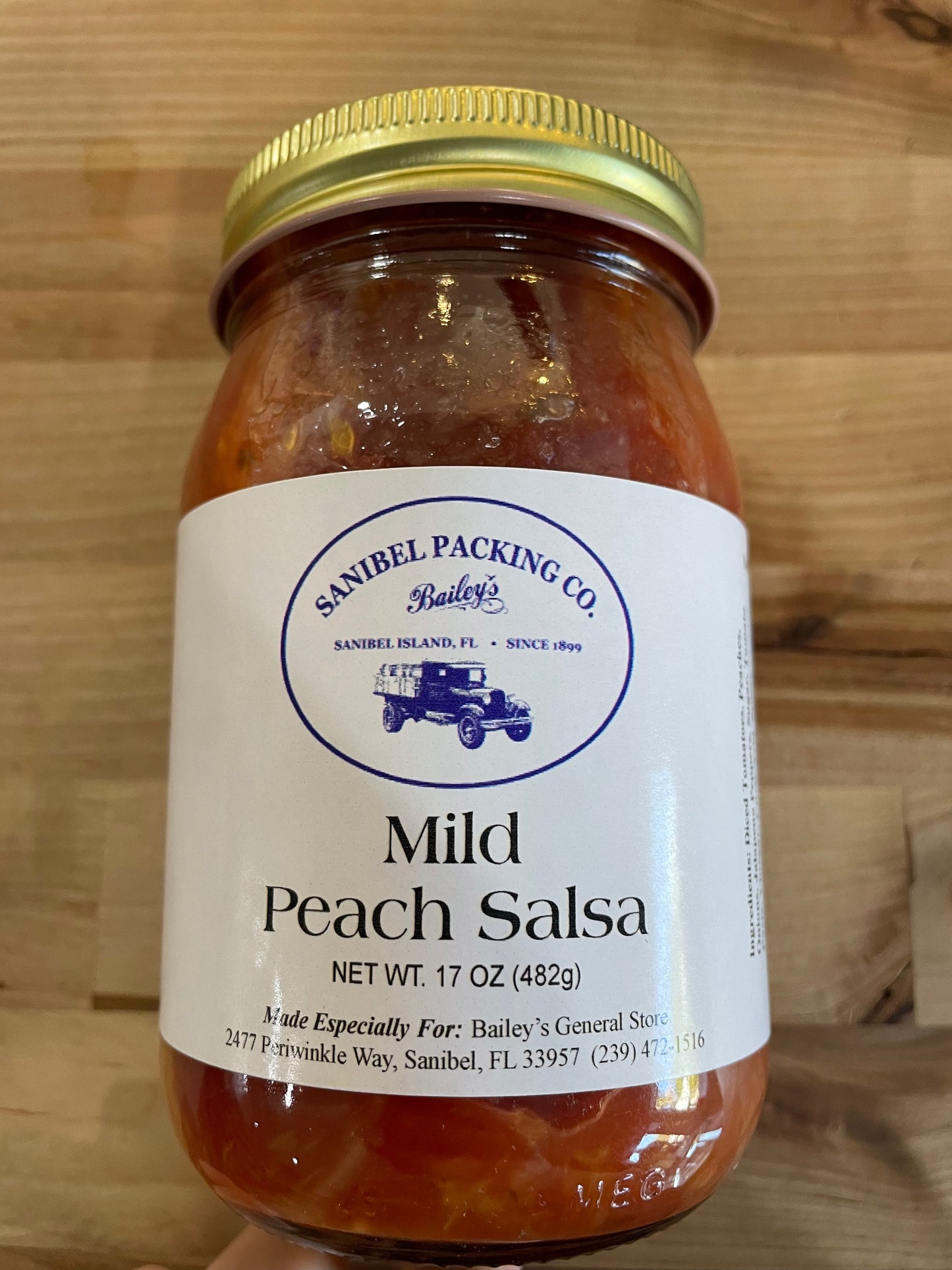 Mild Peach Salsa by Sanibel Packing Company