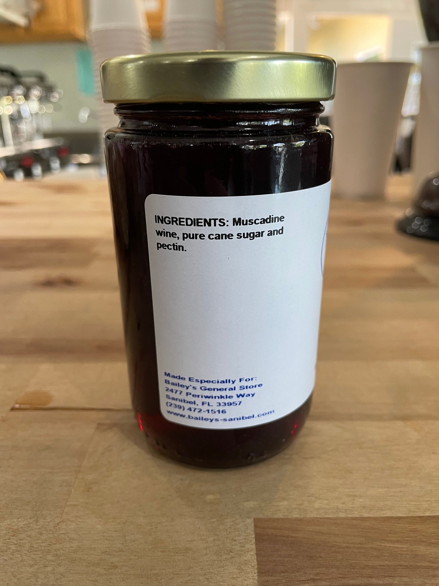 Muscadine Jelly by Sanibel Packing Company