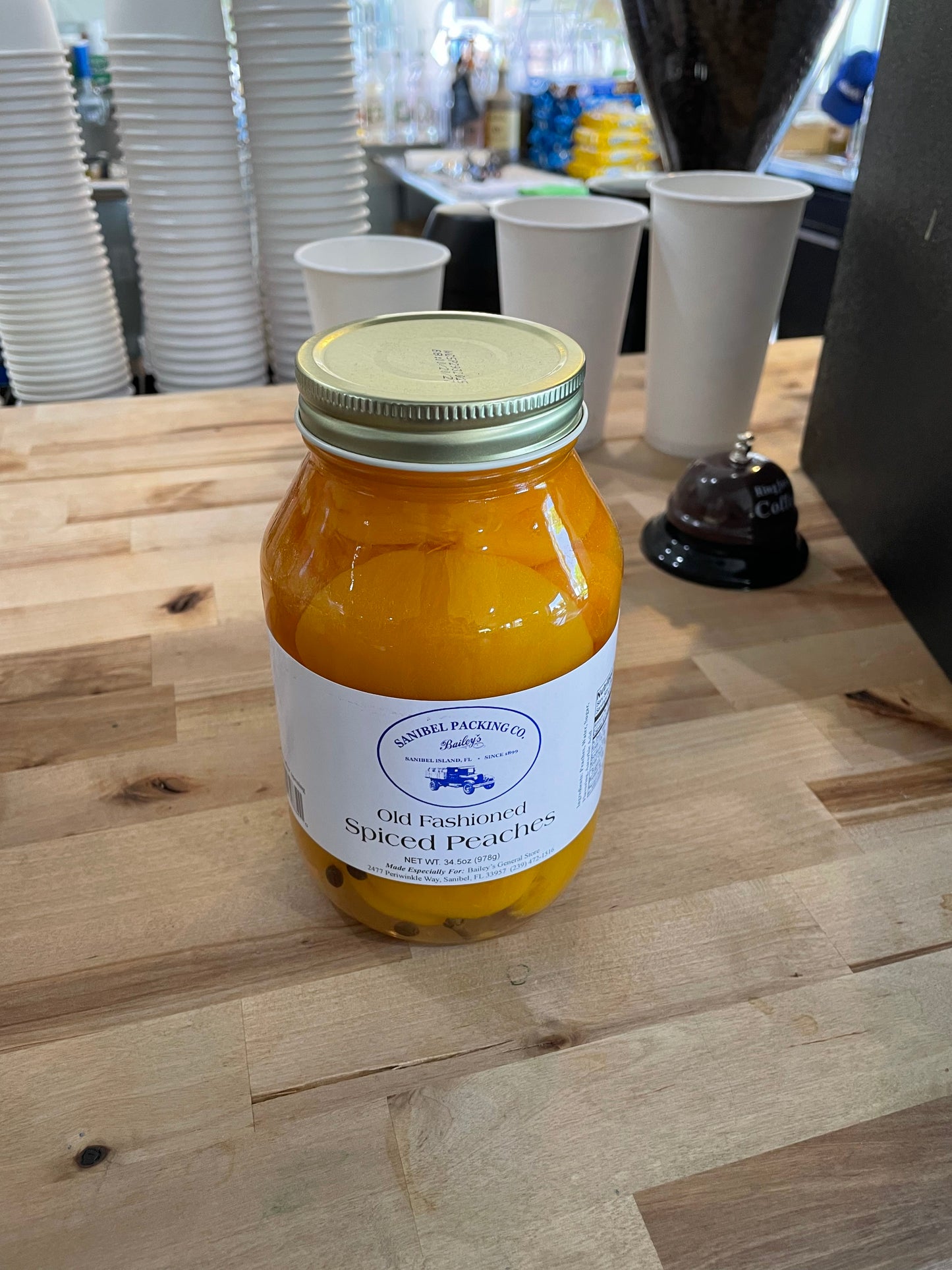 Old Fashioned Spiced Peaches by Sanibel Packing Company