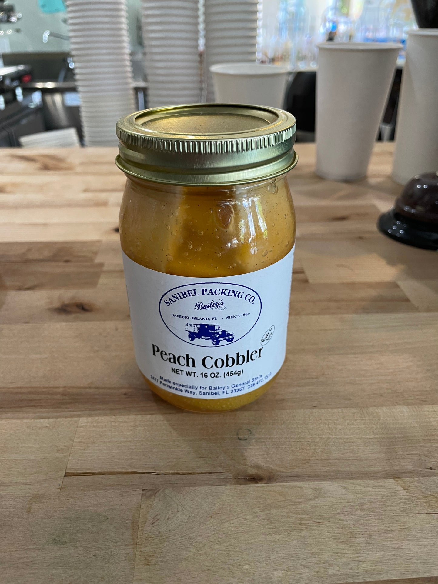 Peach Cobbler by Sanibel Packing Company