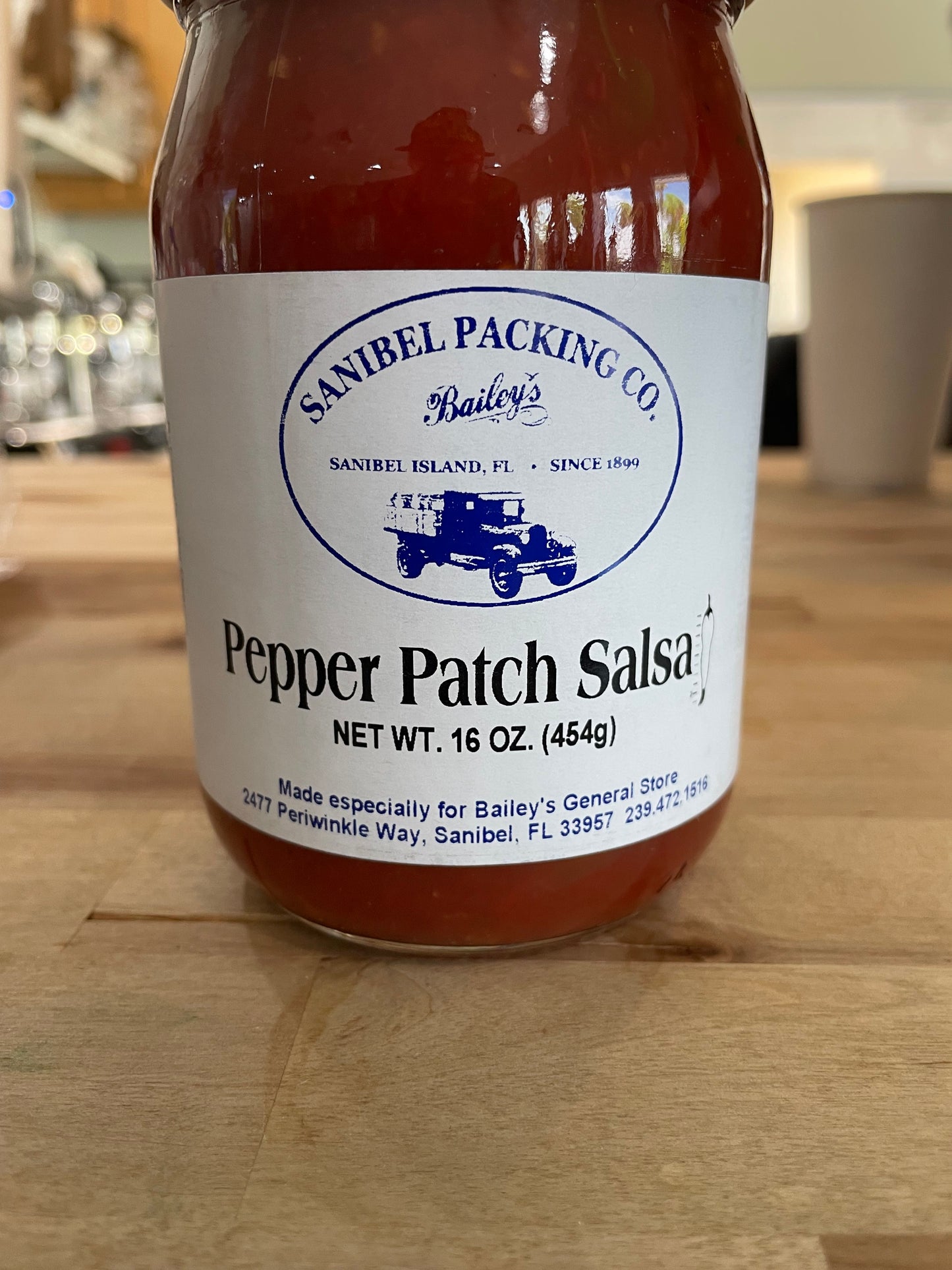 Pepper Patch Salsa by Sanibel Packing Company