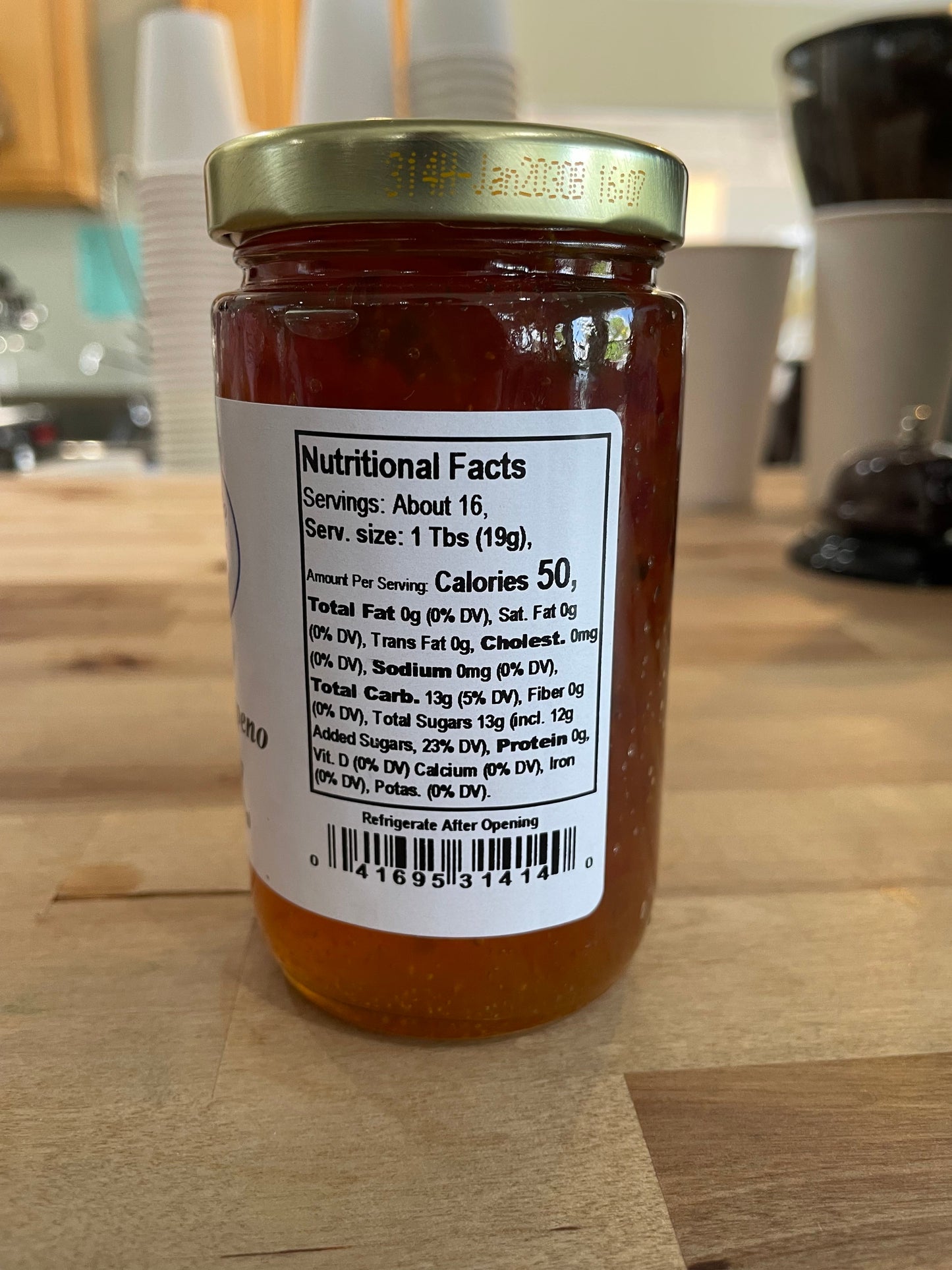 Pineapple Jalapeno Pepper Jelly by Sanibel Packing Company