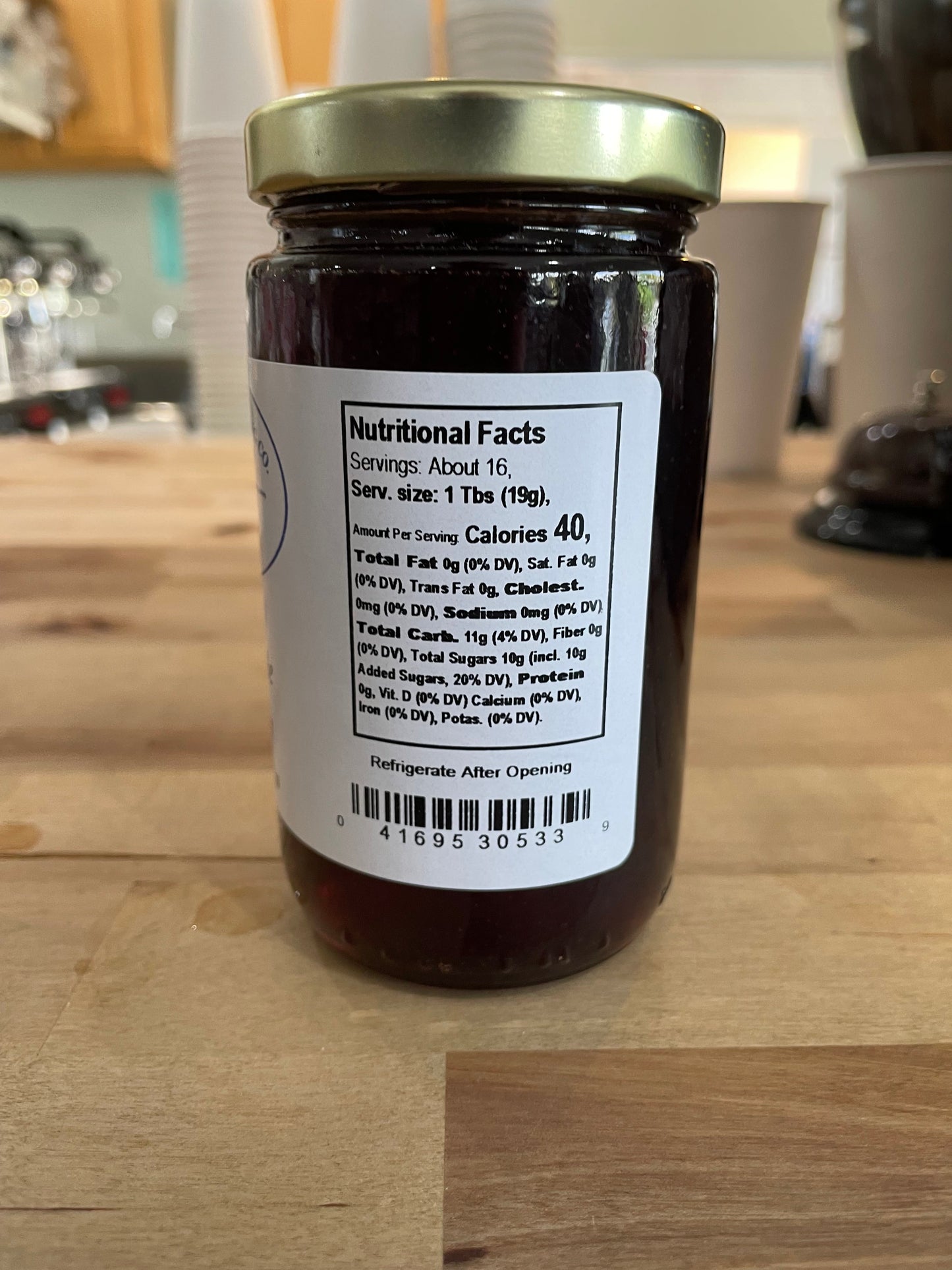 Red Purple Plum Jelly by Sanibel Packing Company