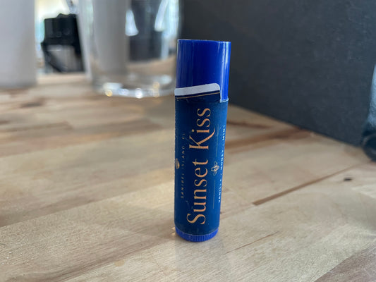 Sunset Kiss Lip Balm 0.15oz by SAN-CAP Sea Salt Co