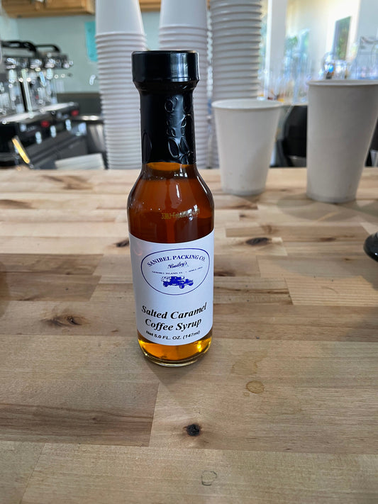 Salted Caramel Coffee Syrup by Sanibel Packing Company