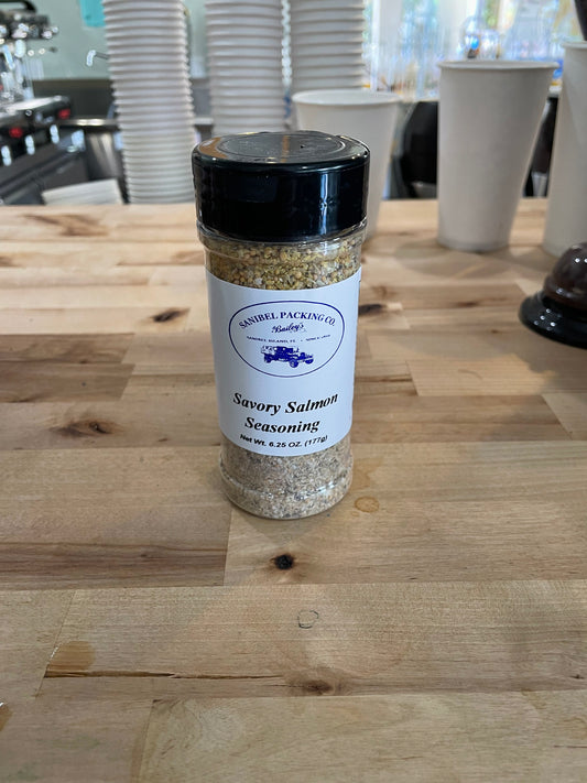 Savory Salmon Seasoning by Sanibel Packing Company