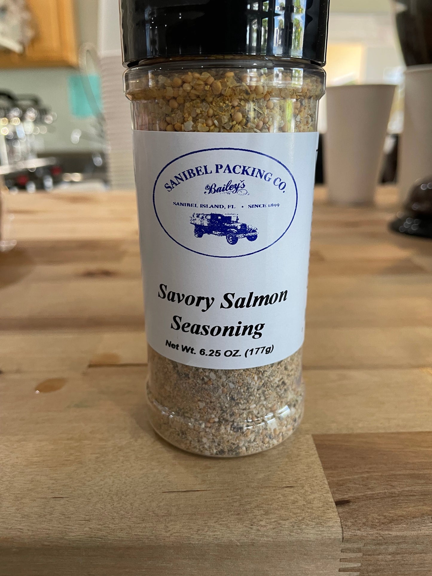 Savory Salmon Seasoning by Sanibel Packing Company