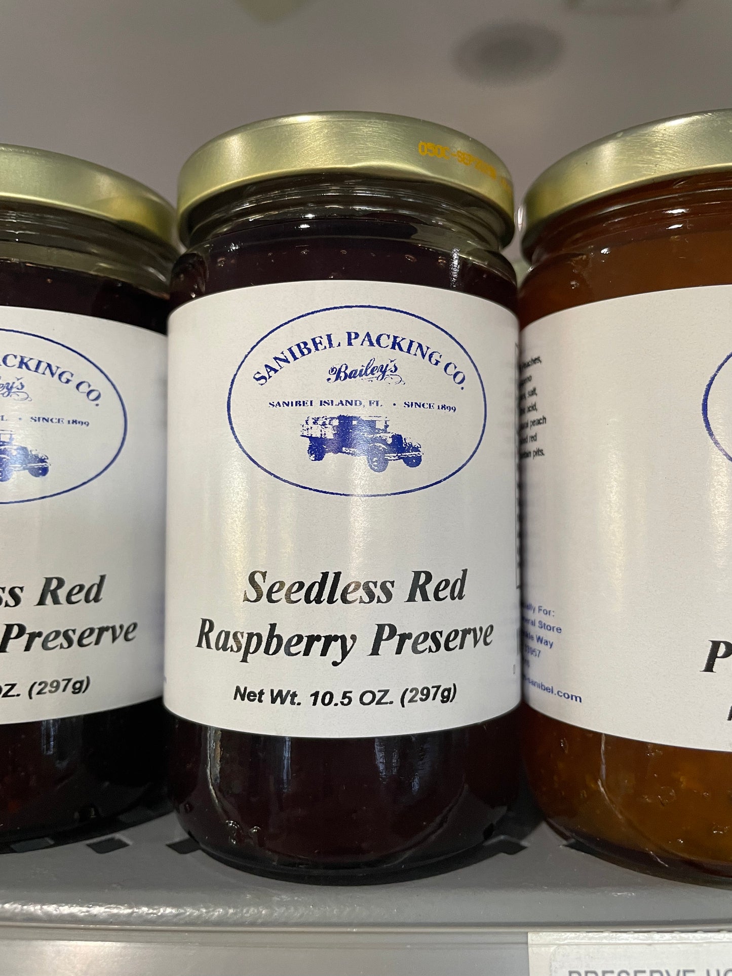 Seedless Red Raspberry Preserve by Sanibel Packing Company
