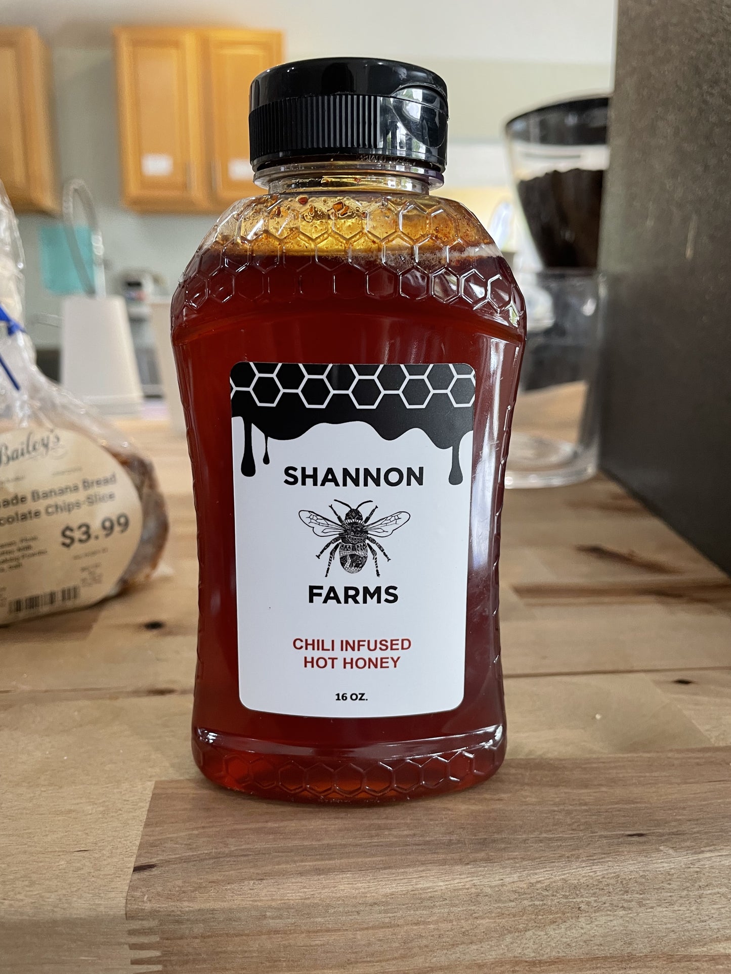Shannon Farms Chili Infused Hot Honey 16oz