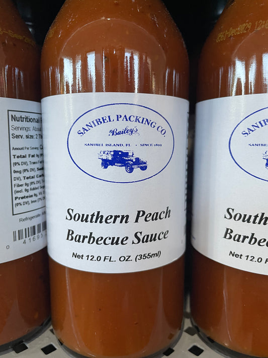 Southern Peach BBQ Sauce by Sanibel Packing Company