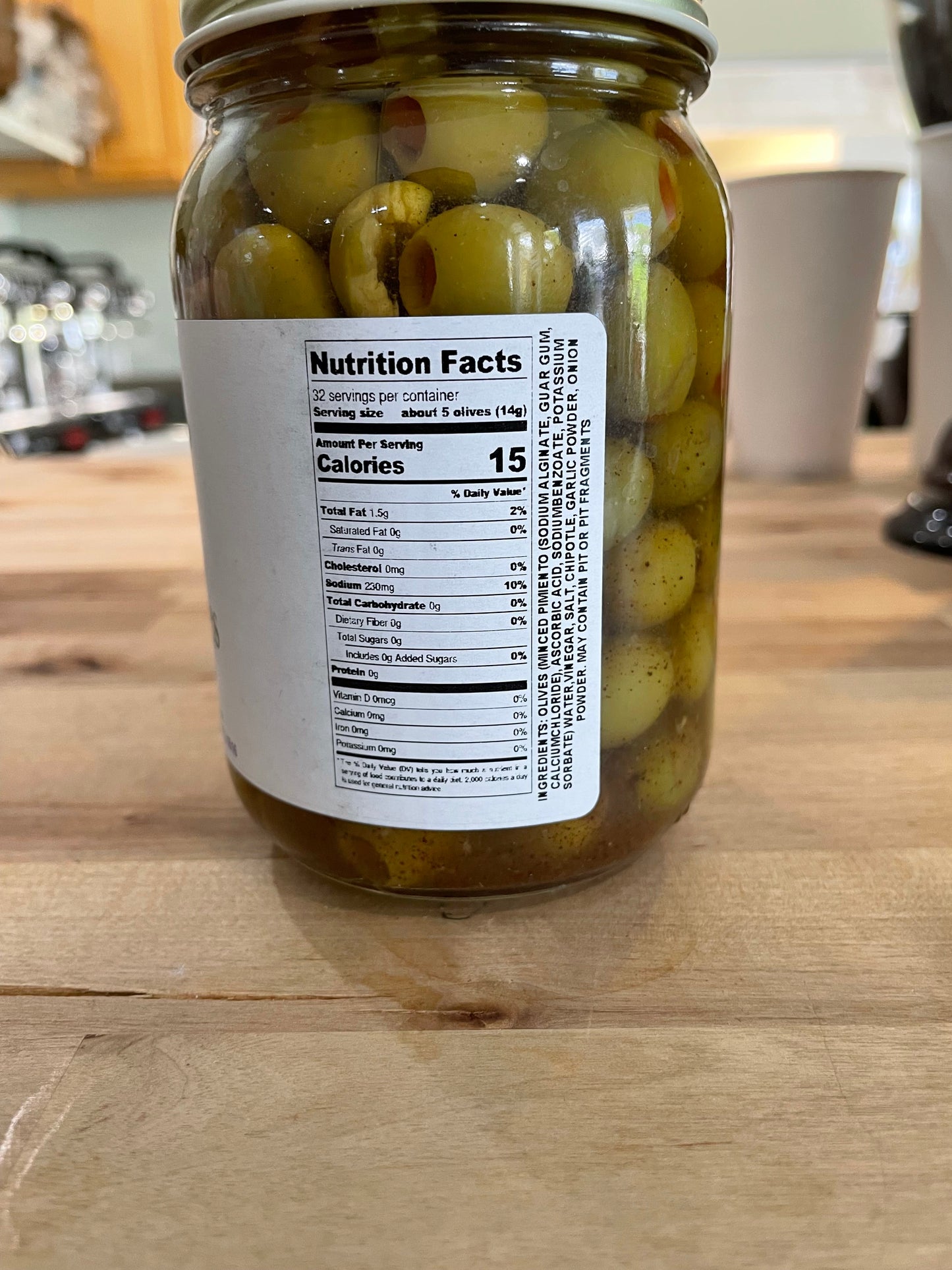Spicy Chipotle Olives by Sanibel Packing Company