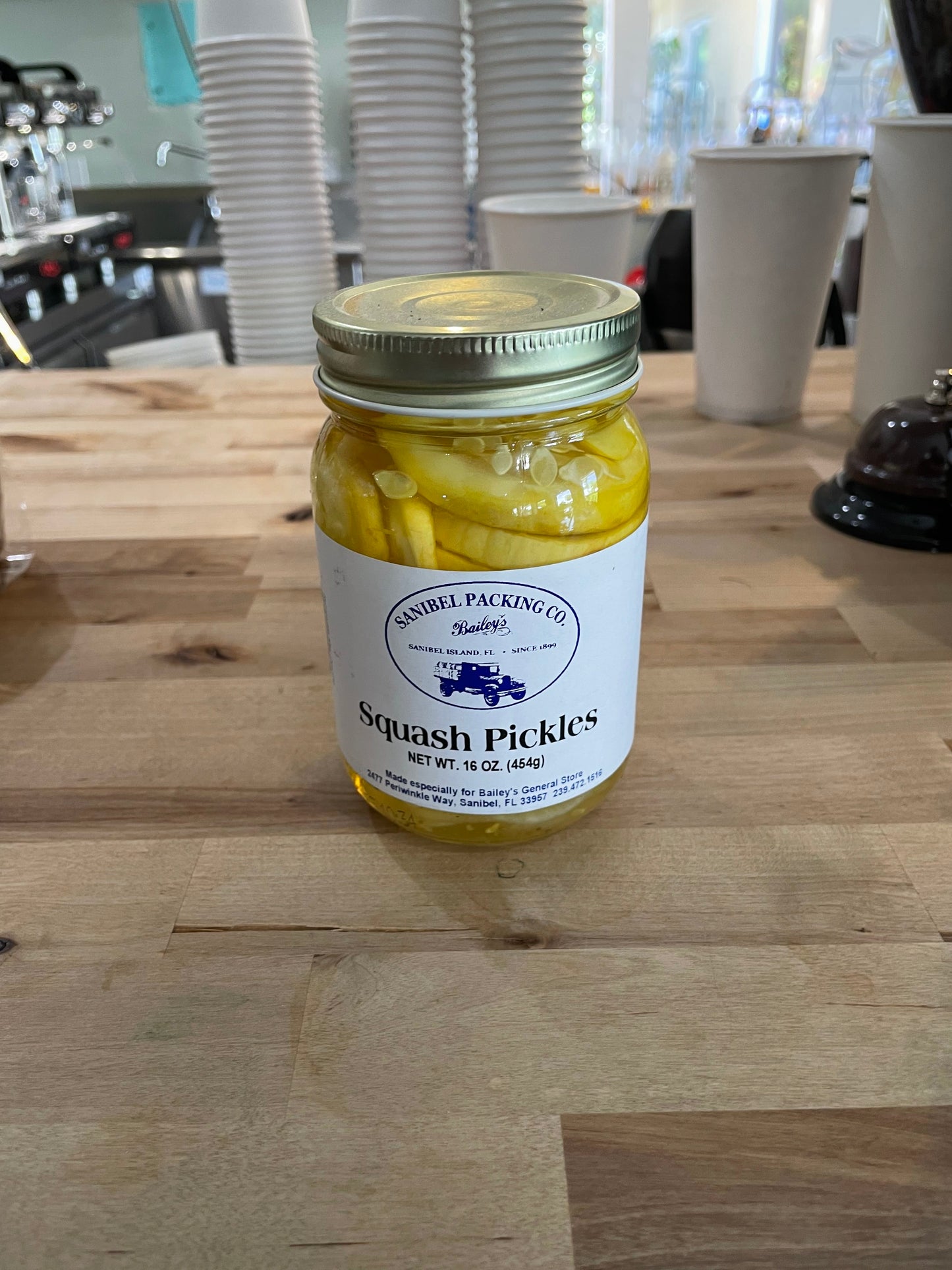 Squash Pickles by Sanibel Packing Company