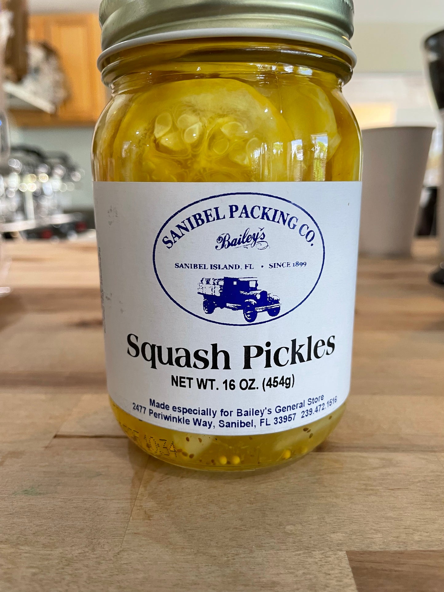 Squash Pickles by Sanibel Packing Company
