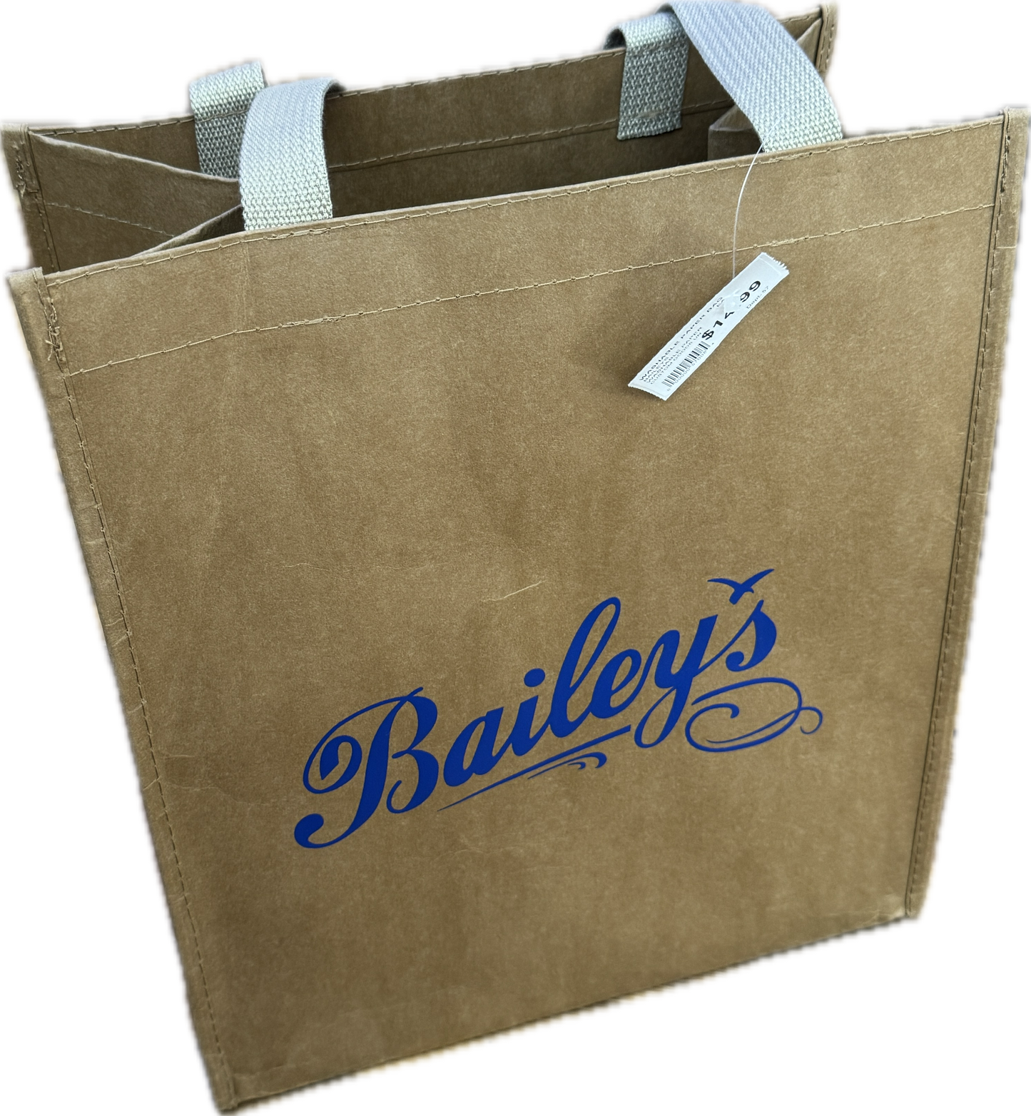 Bailey's Washable Paper Tote Bag