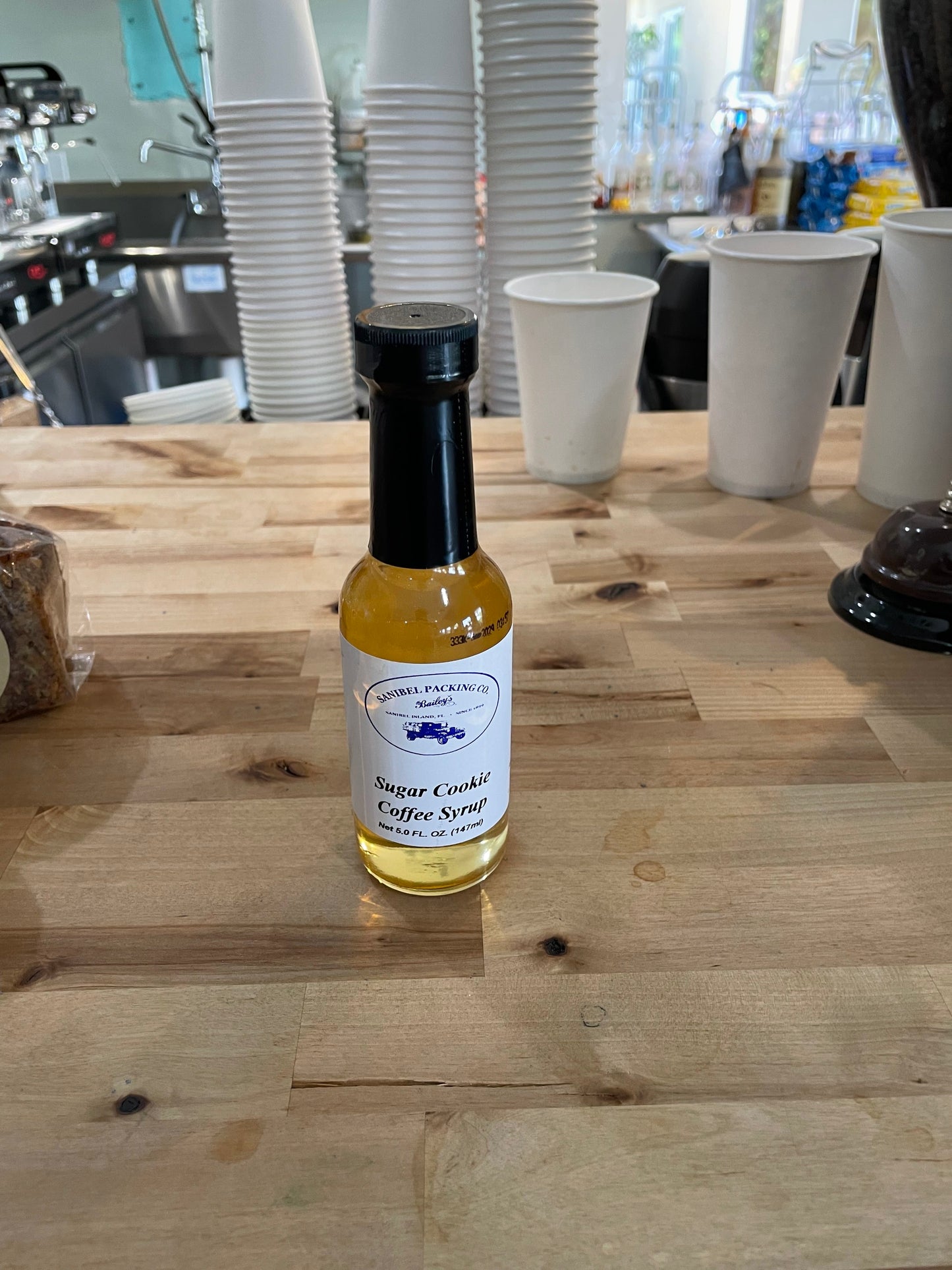 Sugar Cookie Coffee Syrup by Sanibel Packing Company