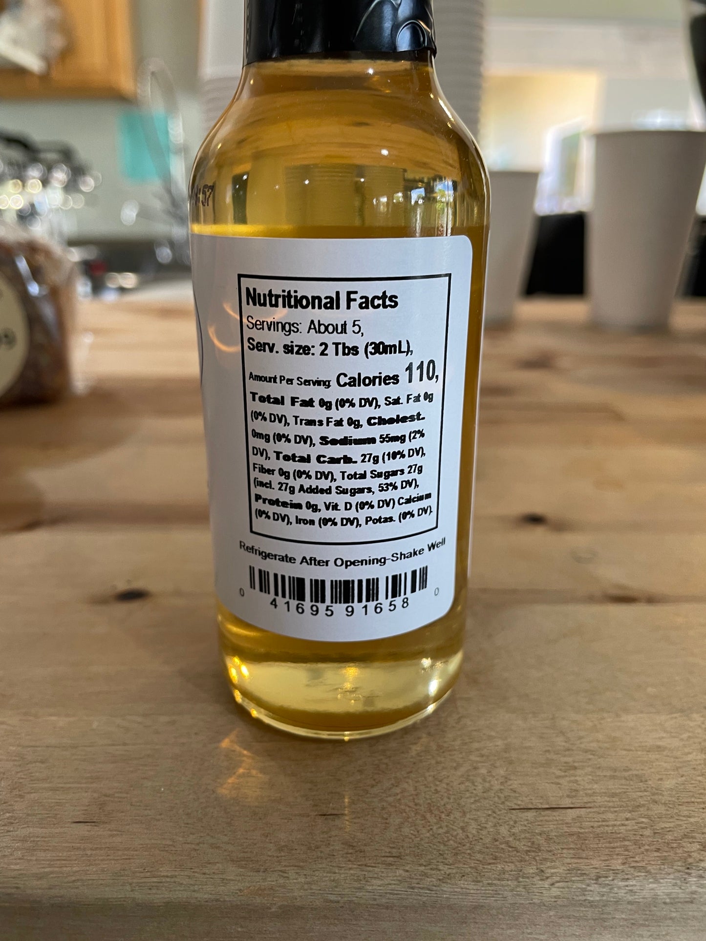 Sugar Cookie Coffee Syrup by Sanibel Packing Company
