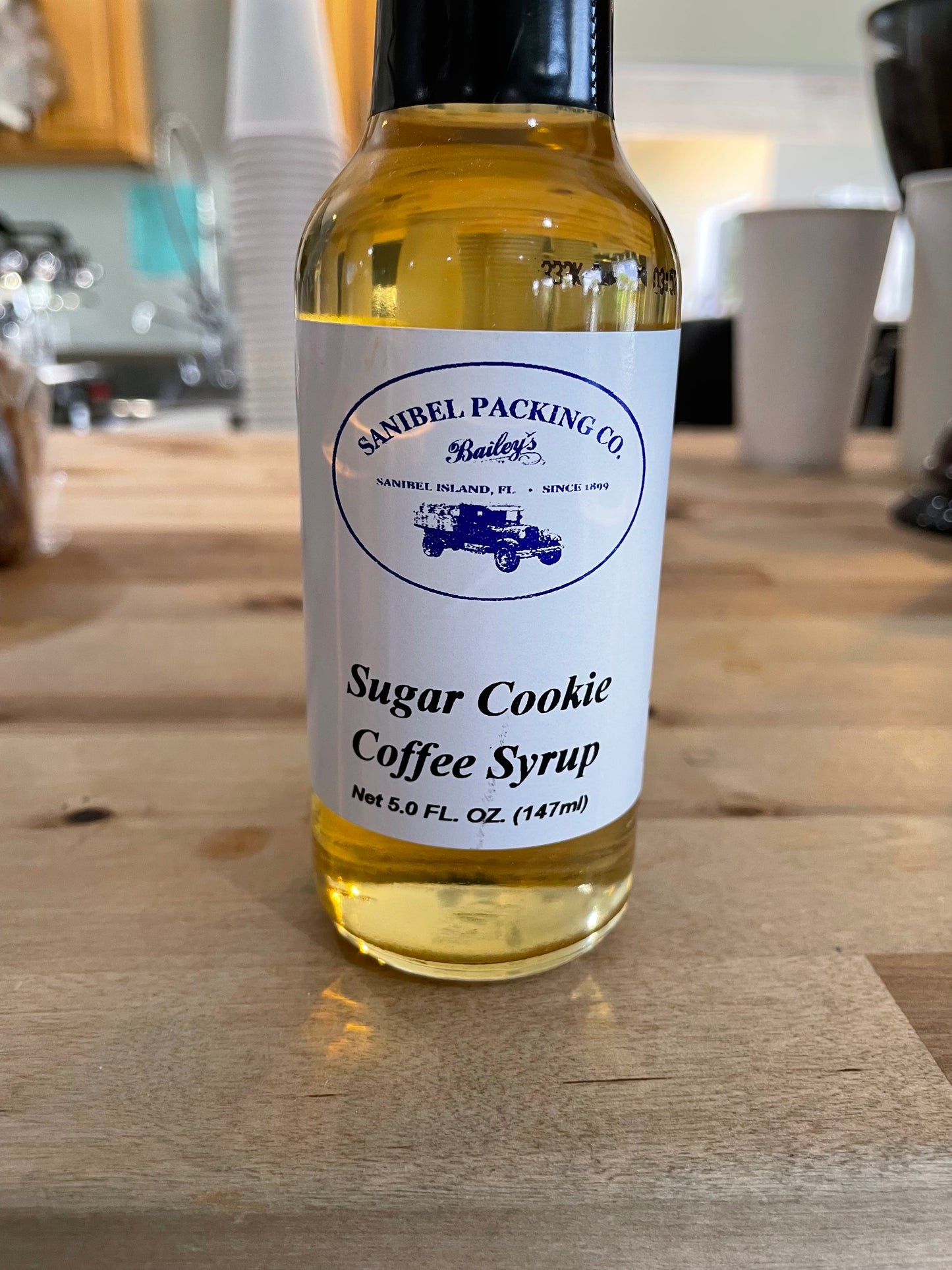 Sugar Cookie Coffee Syrup by Sanibel Packing Company
