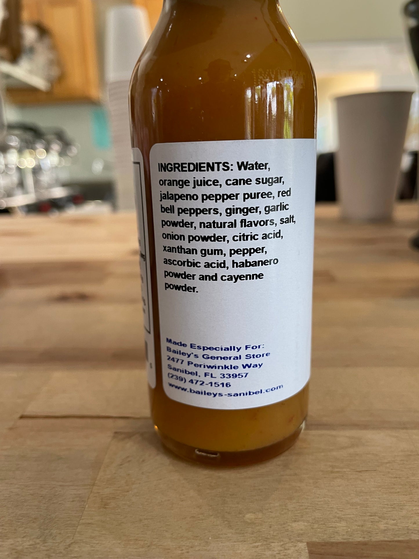 Sunburn Florida Orange Hot Sauce by Sanibel Packing Company