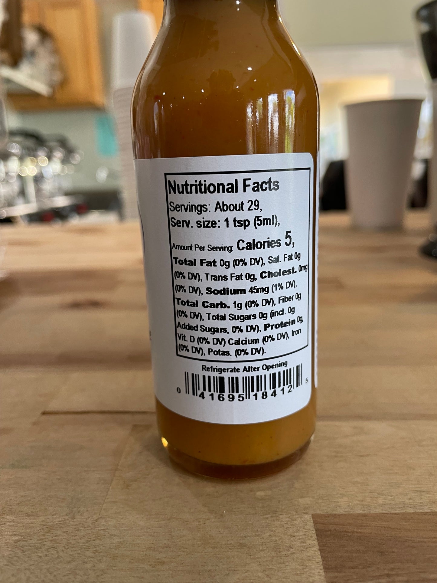 Sunburn Florida Orange Hot Sauce by Sanibel Packing Company