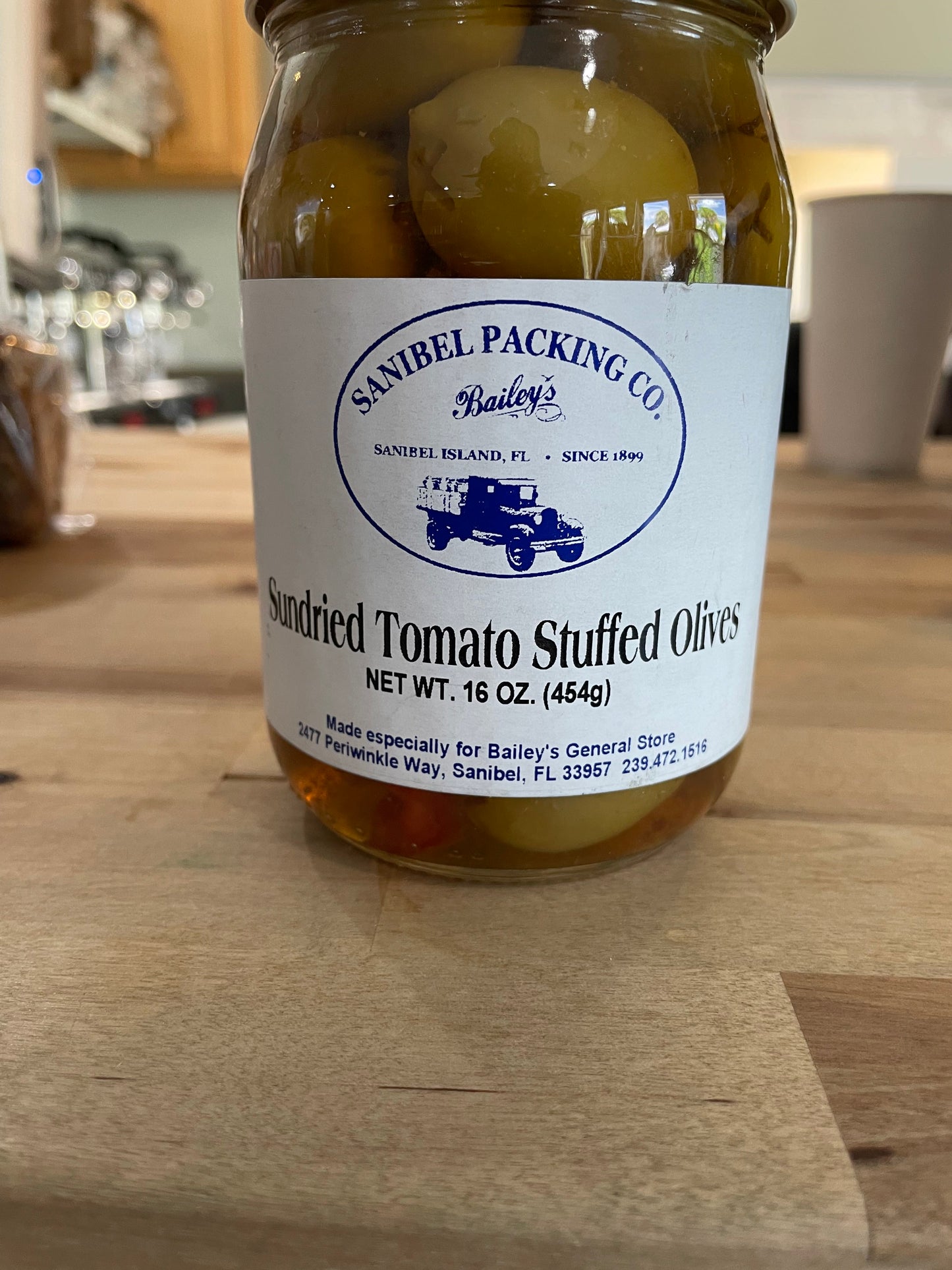 Sundried Tomato Stuffed Olives by Sanibel Packing Company