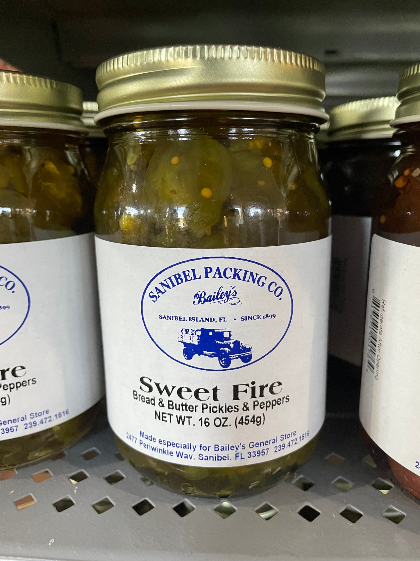 Sweet Fire Bread & Butter Pickles & Peppers by Sanibel Packing Company
