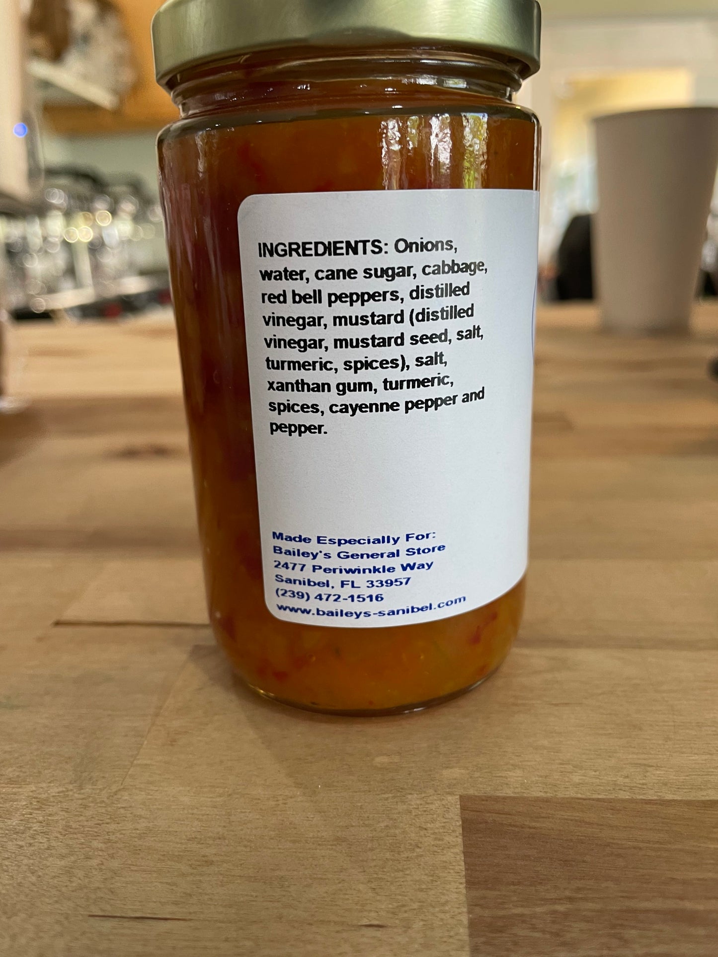 Sweet Onion Relish by Sanibel Packing Company