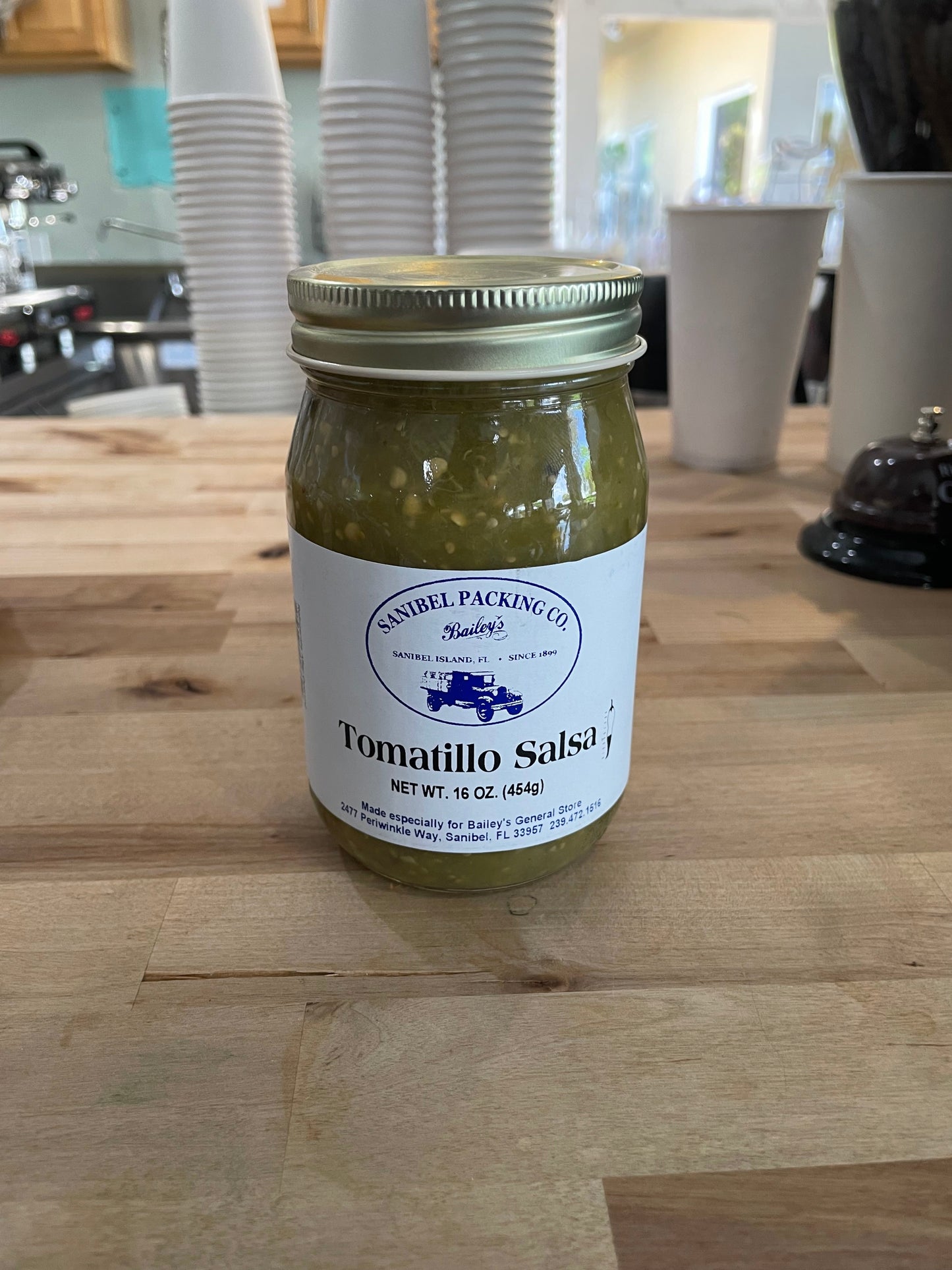 Tomatillo Salsa by Sanibel Packing Company