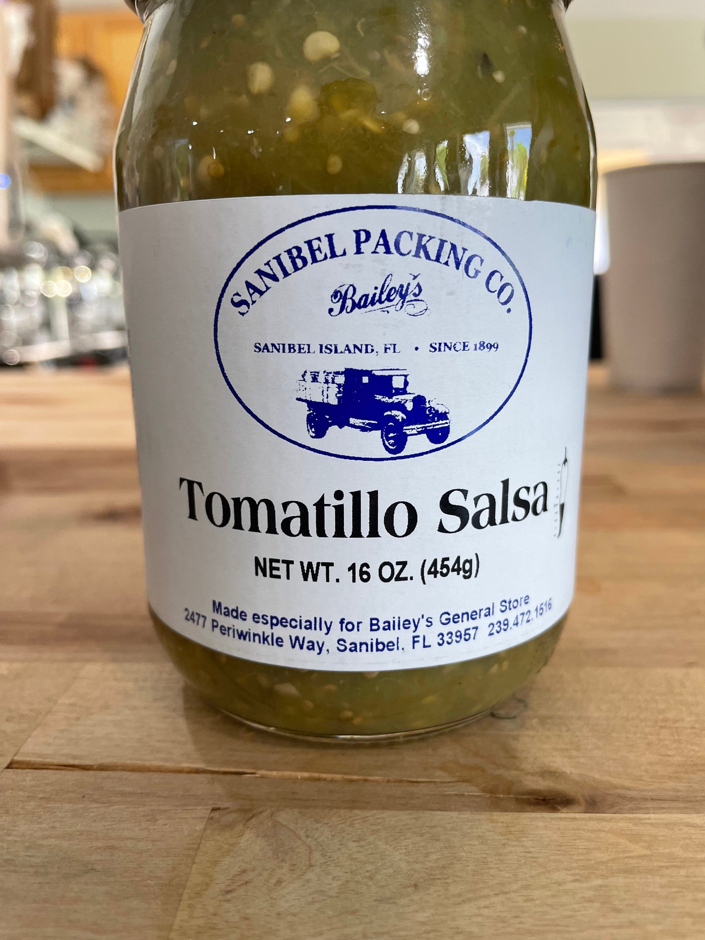 Tomatillo Salsa by Sanibel Packing Company