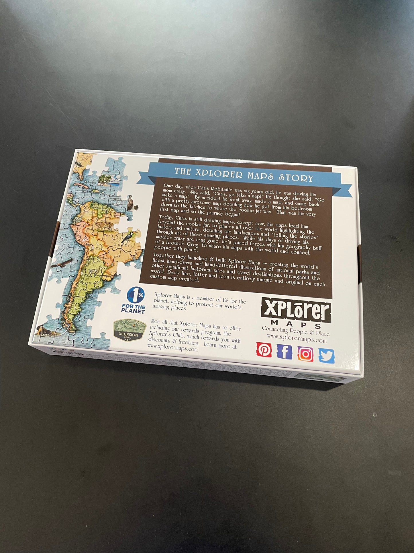 Sanibel Captiva Vintage Map 1000pc Puzzle by Xplorer Maps