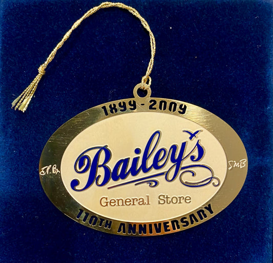 SOLD OUT 2009 Bailey's General Store 110th Anniversary Christmas Ornament