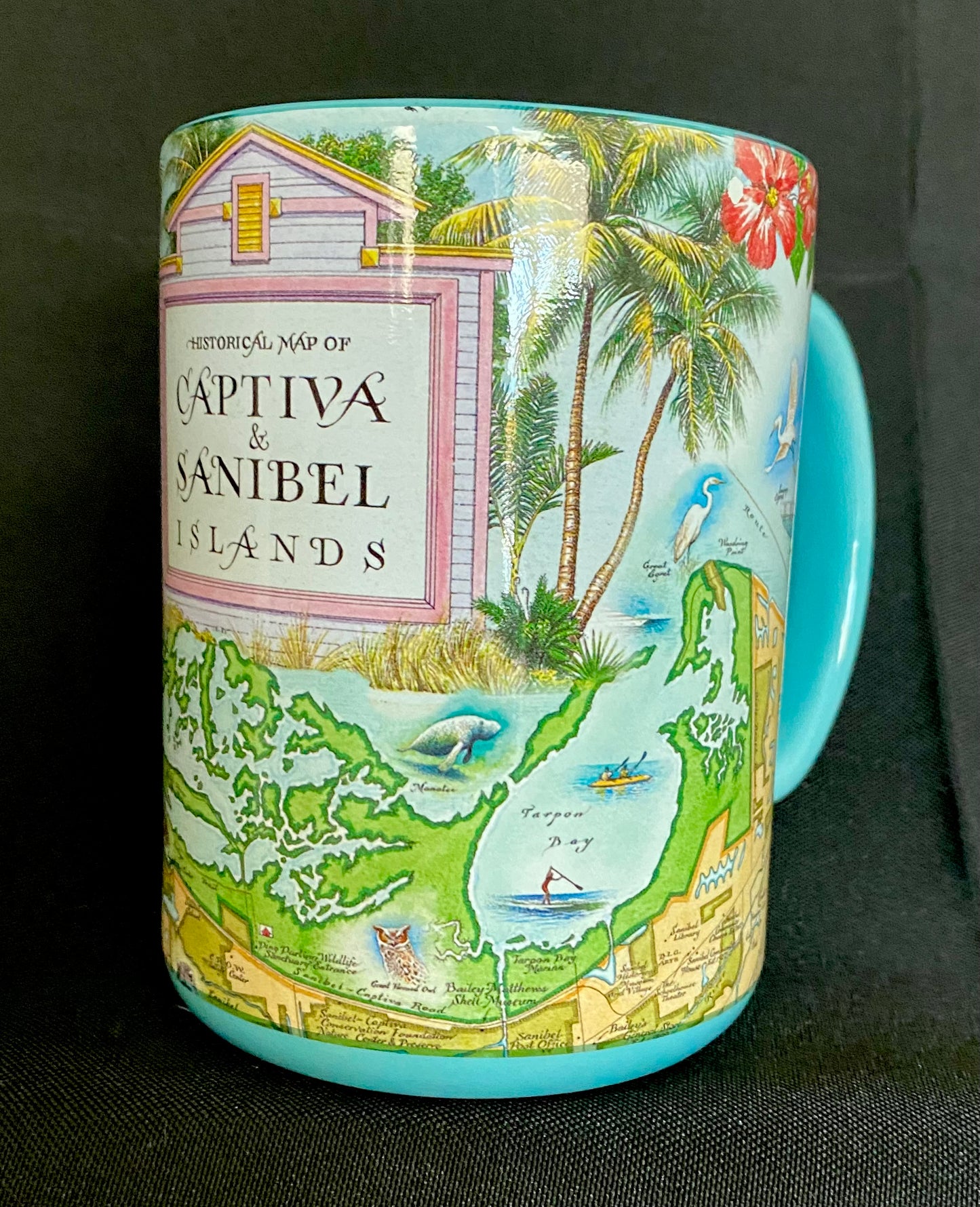 Xplorer Maps Sanibel Captiva Vintage Mug