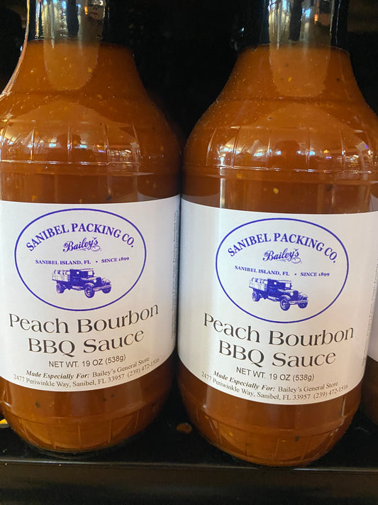 Peach Bourbon BBQ Sauce by Sanibel Packing Company