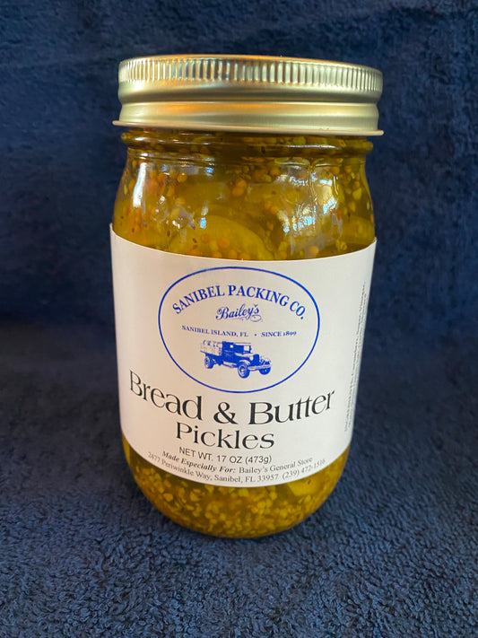 Bread and Butter Pickles by Sanibel Packing Company