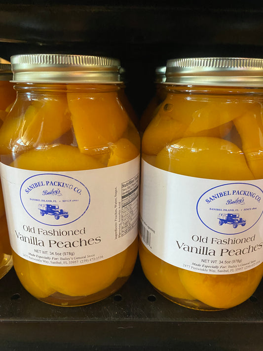 Vanilla Peach Halves by Sanibel Packing Company