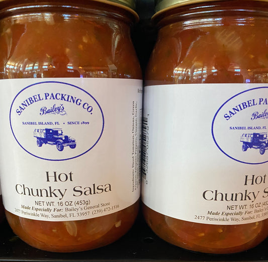 Hot Chunky Salsa by Sanibel Packing Company