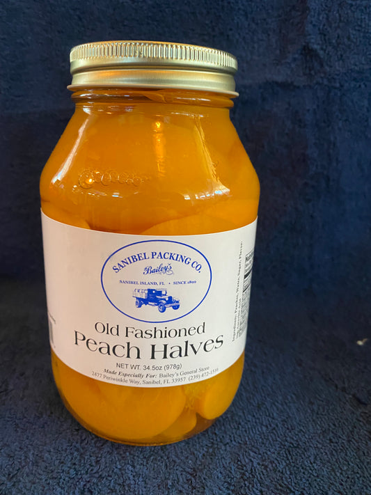 Old Fashioned Peach Halves by Sanibel Packing Company